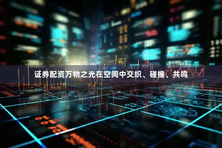 证券配资万物之光在空间中交织、碰撞、共鸣